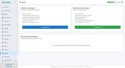 NRW Flowtrix | Smart Water Loss & Leak Analytics Platform